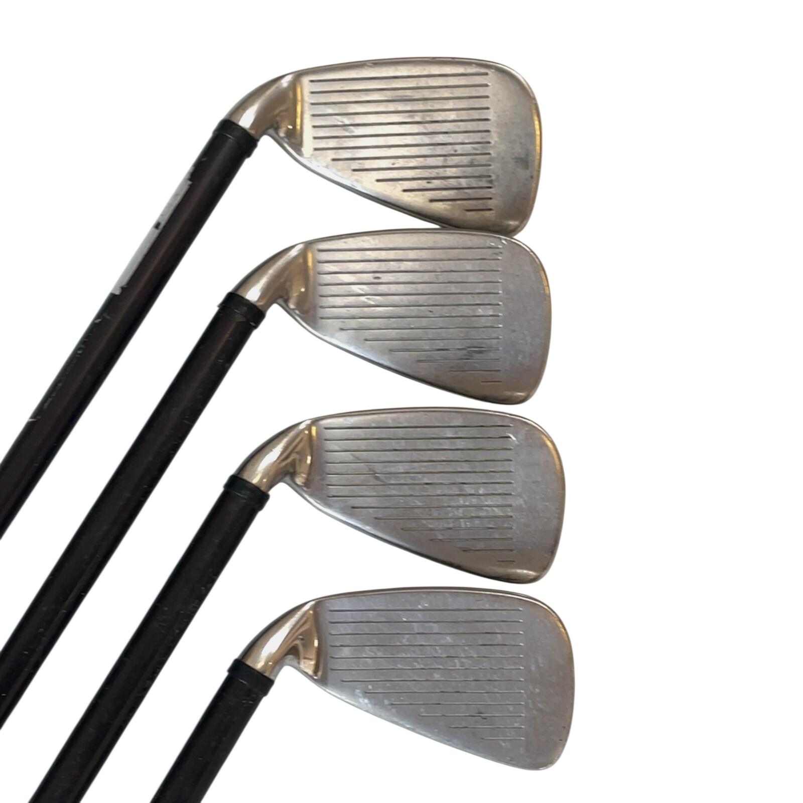 Wilson Deep Red IJzerset / 4-PW / Flex Regular / Grafiet 7/7