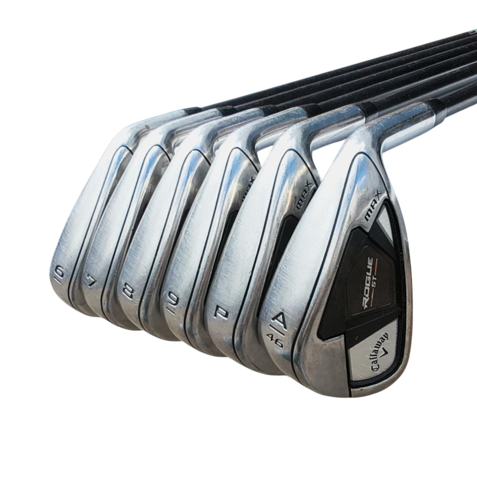Callaway Rogue ST Max Série de fers / 5-PW+GW / Flex Ladies