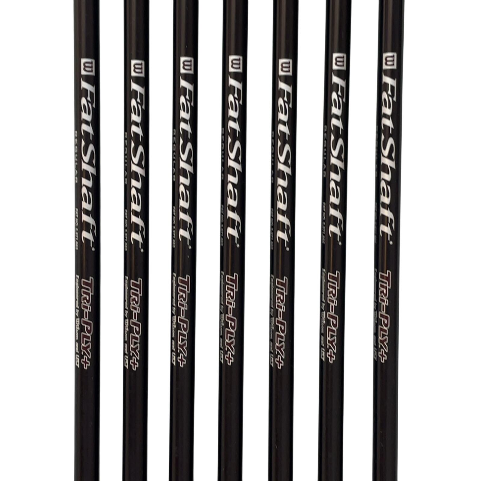 Wilson Deep Red IJzerset / 4-PW / Flex Regular / Grafiet 4/7