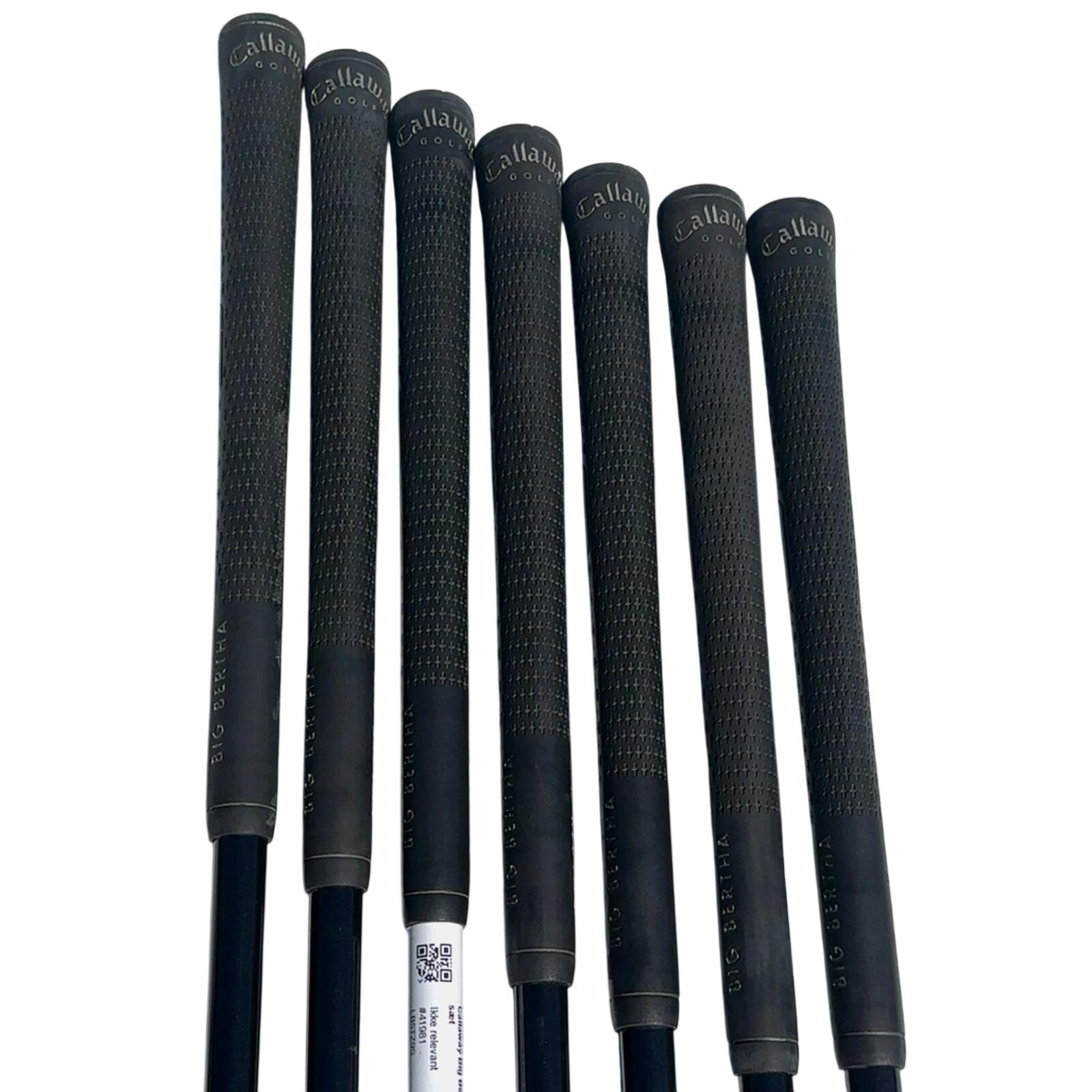 Callaway Big Bertha Série de fers / 5-PW+GW / Flex Regular / Graphite 5/7