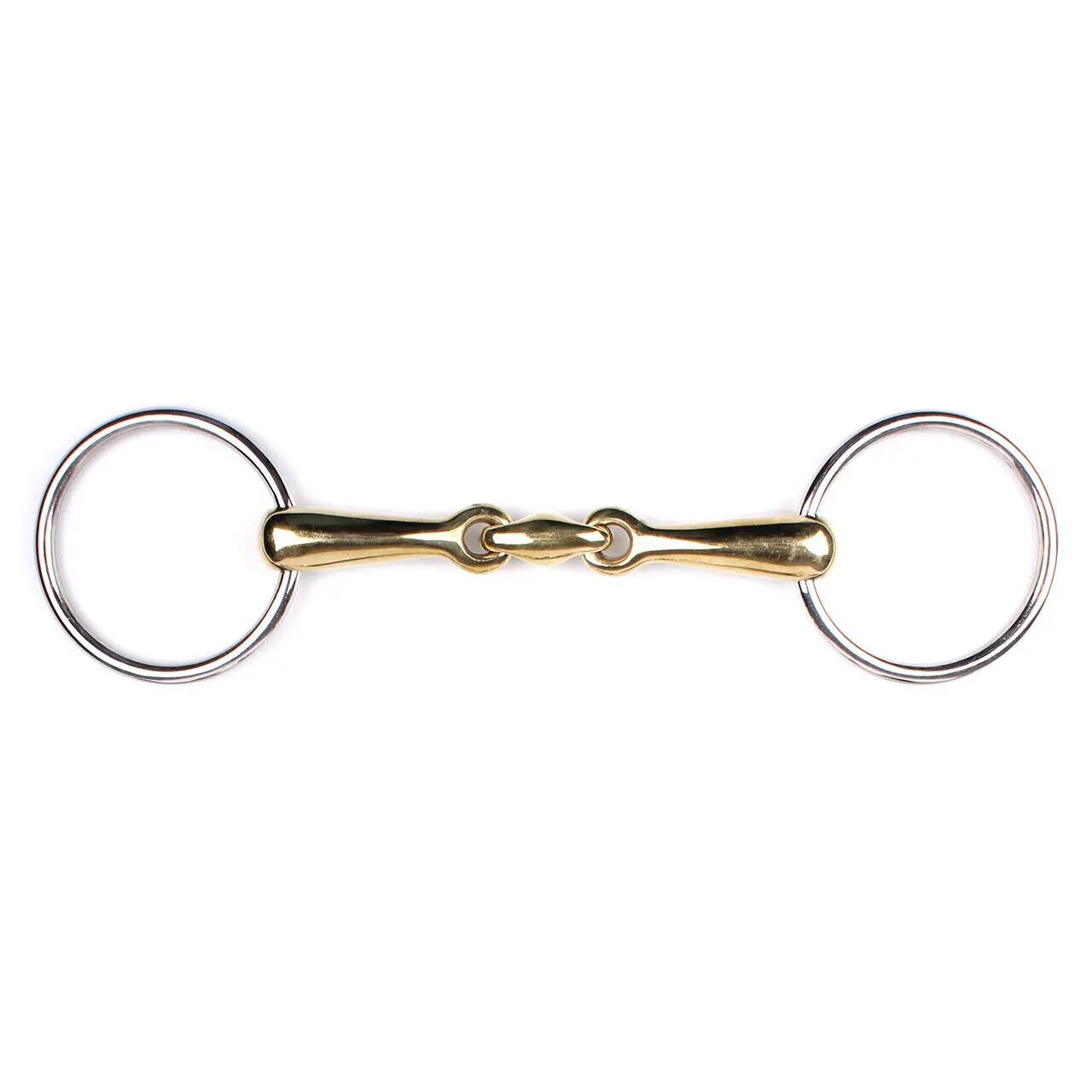 Mors a doppia brisure in maillechort argentan Q-essentials Argentan 1/1