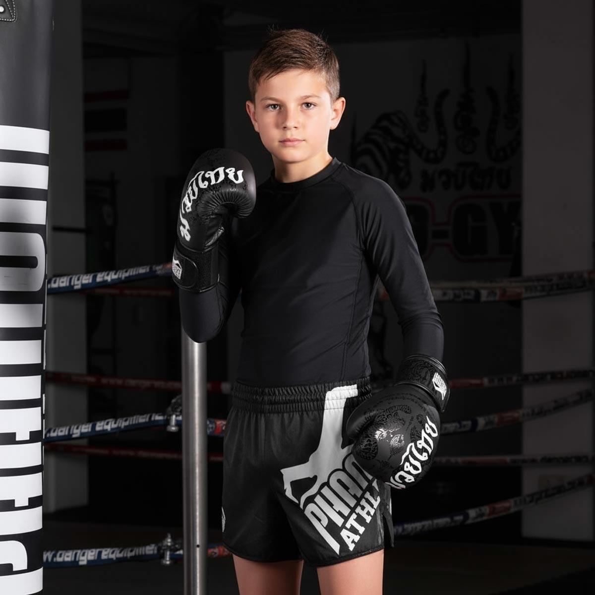 Guantoni da boxe Muay Thai per bambini Phantom – 6 oz 3/7