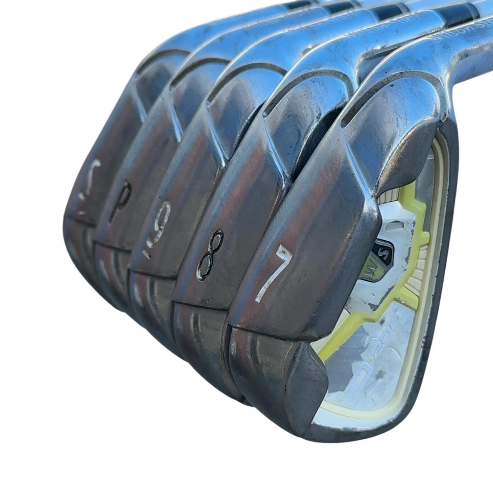 Wilson D200 Superlite IJzerset / 7-PW+SW / Flex Ladies / Grafiet 3/7