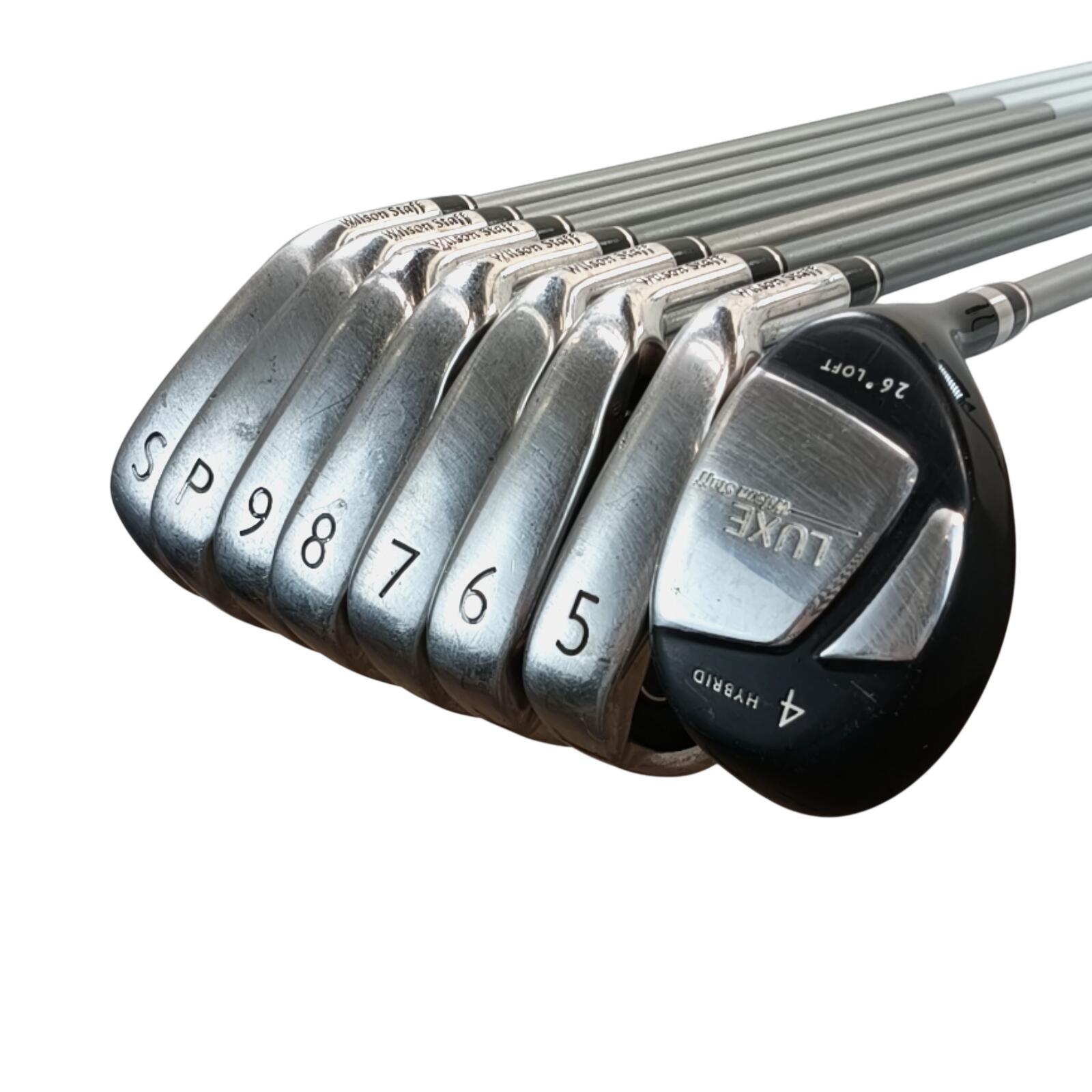 Wilson Luxe IJzerset / 4H+5-PW+SW / Flex Ladies / Grafiet 3/7