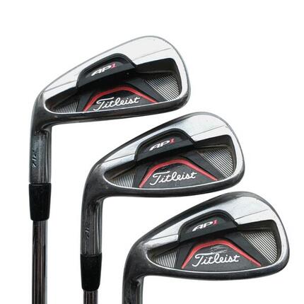 Gaucher Titleist Titleist AP1 Série de fers / 4-PW+GW / Flex Stiff / SteelFiber