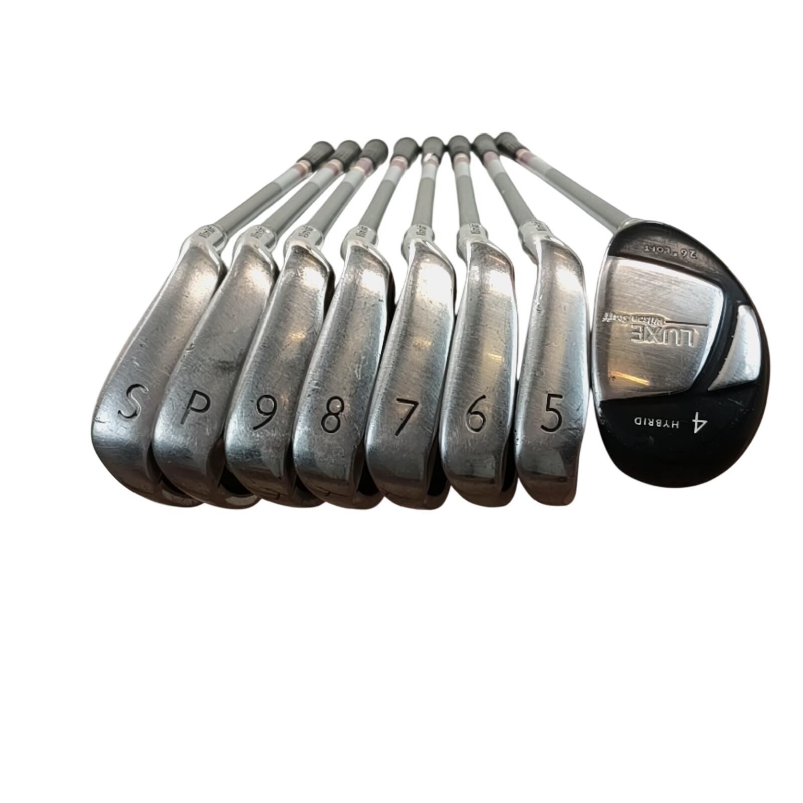 Wilson Luxe IJzerset / 4H+5-PW+SW / Flex Ladies / Grafiet 2/7