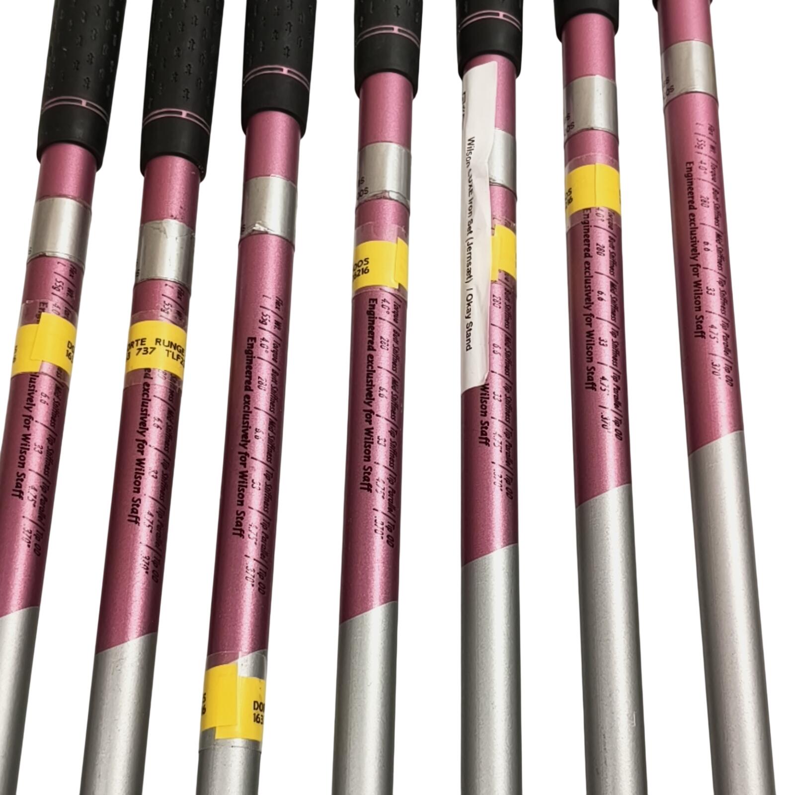 Wilson Luxe IJzerset / 4H+5-PW+SW / Flex Ladies / Grafiet 4/7