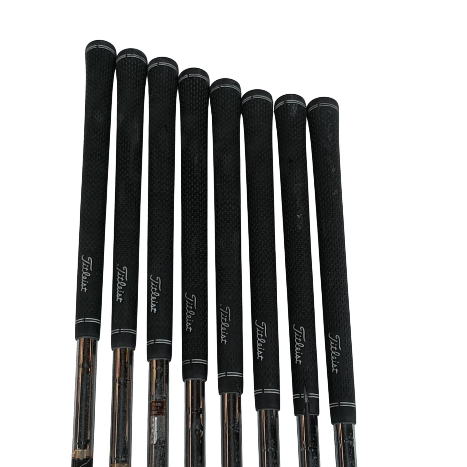 Linkshandig Titleist Titleist AP1 IJzerset / 4-PW+GW / Flex Stiff / SteelFiber 5/7