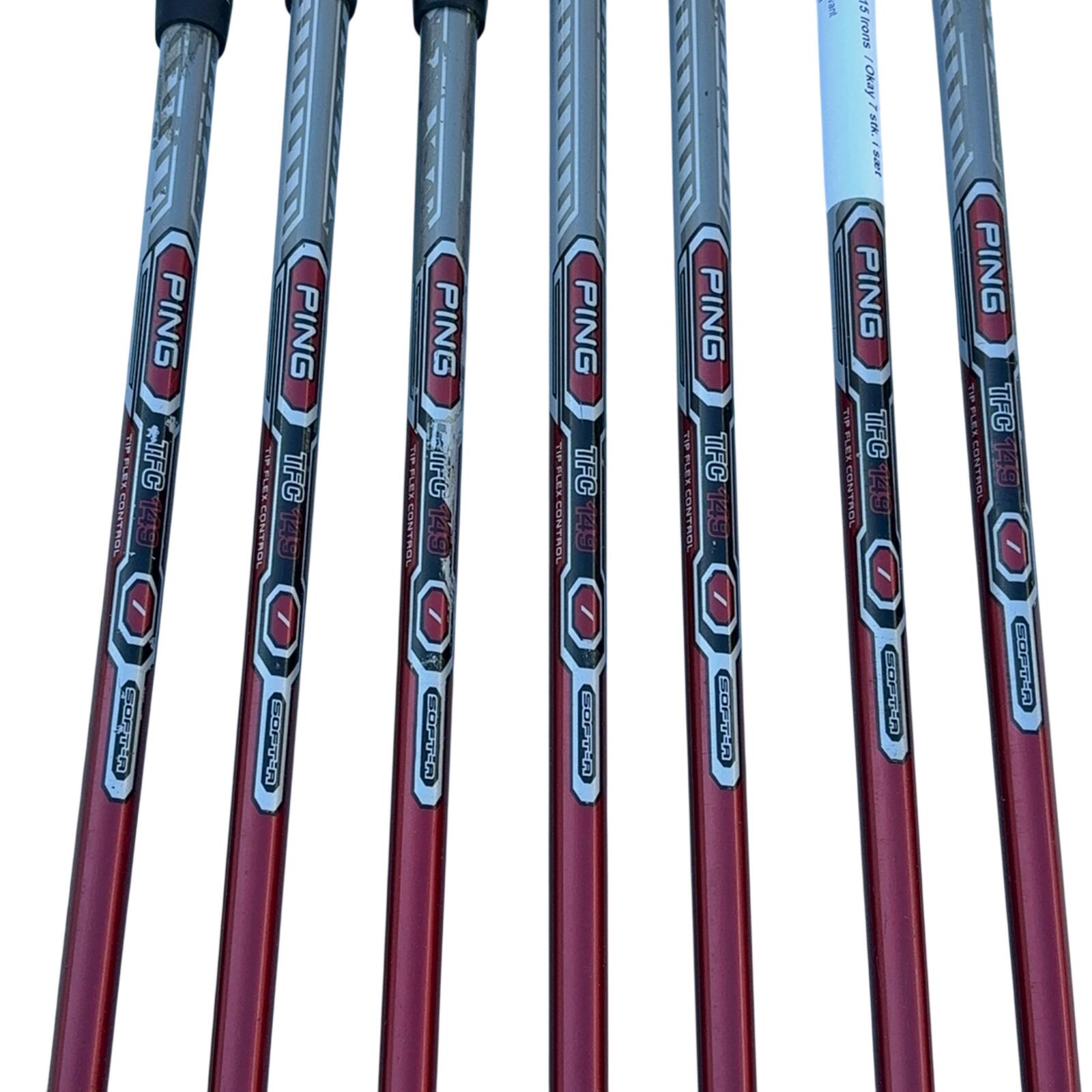 PING K15 IJzerset / 6-PW+GW+SW / Flex A-flex / Grafiet 4/7