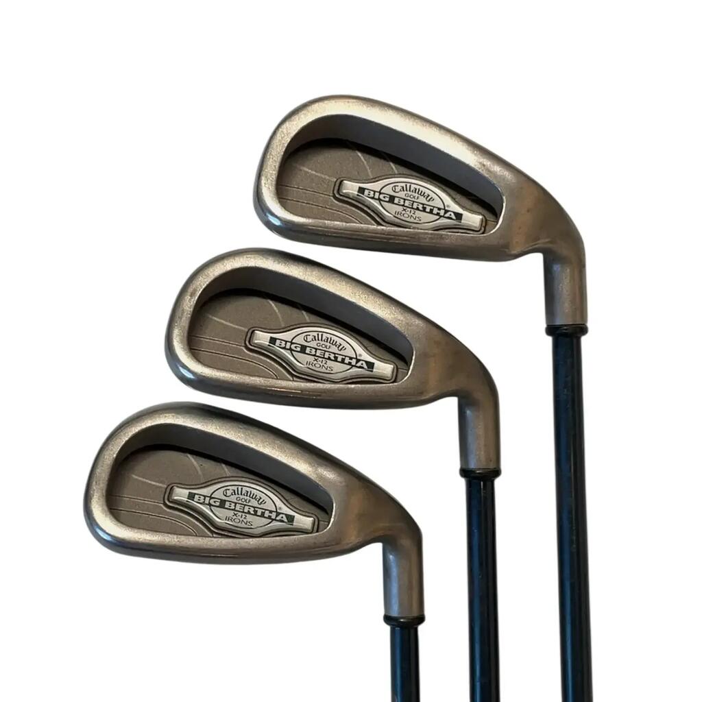 Callaway Big Bertha X12 Iron Set / 4-PW+SW / Flex Ladies / Graphite