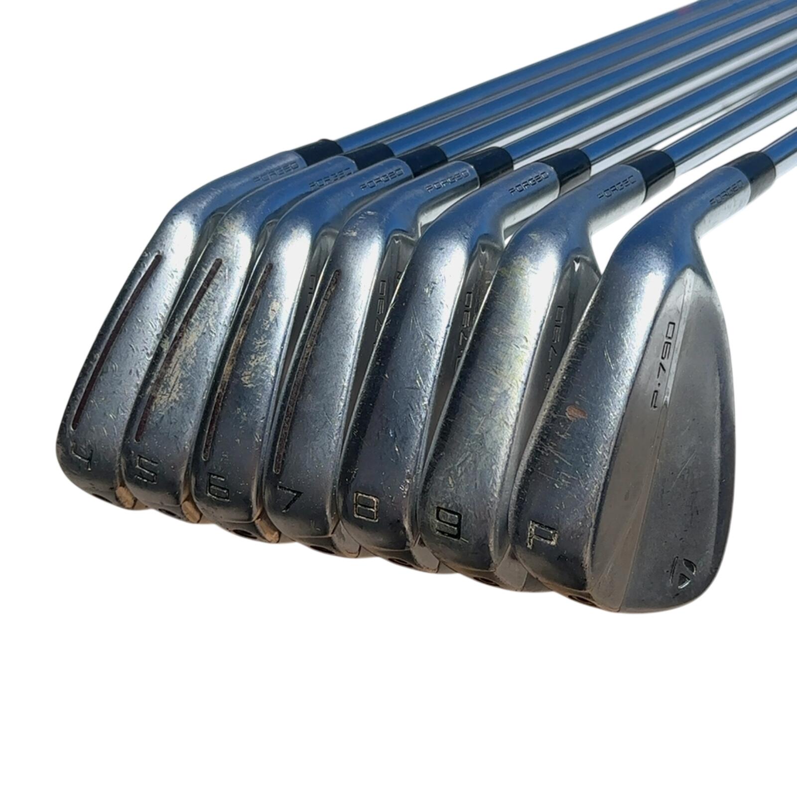 TaylorMade P790 2021 IJzerset / 4-PW / Flex X-Stiff / Staal 3/7