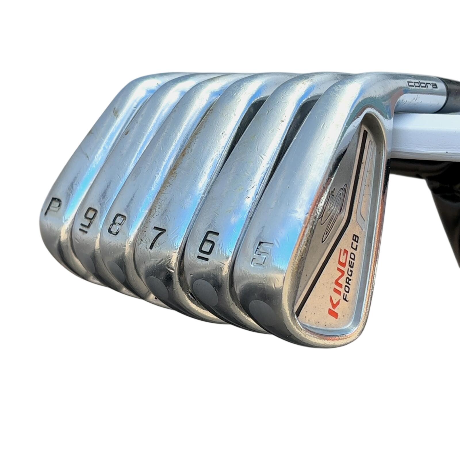 Cobra Forged MB/CB IJzerset / 5-PW / Flex X-Stiff / Staal 3/7