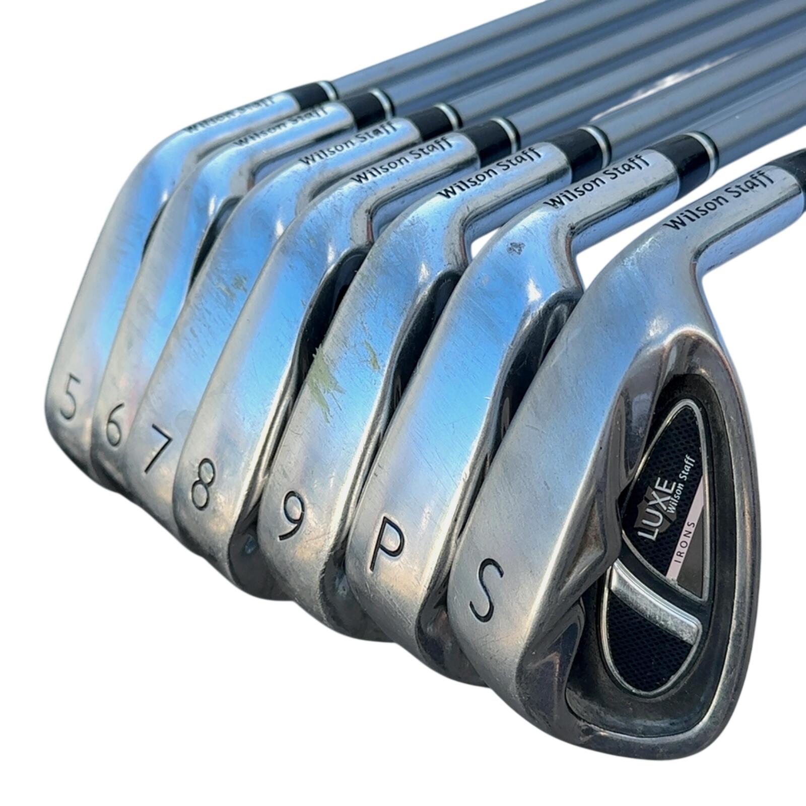 Wilson Luxe IJzerset / 5-PW+SW / Flex Ladies / Grafiet 3/7