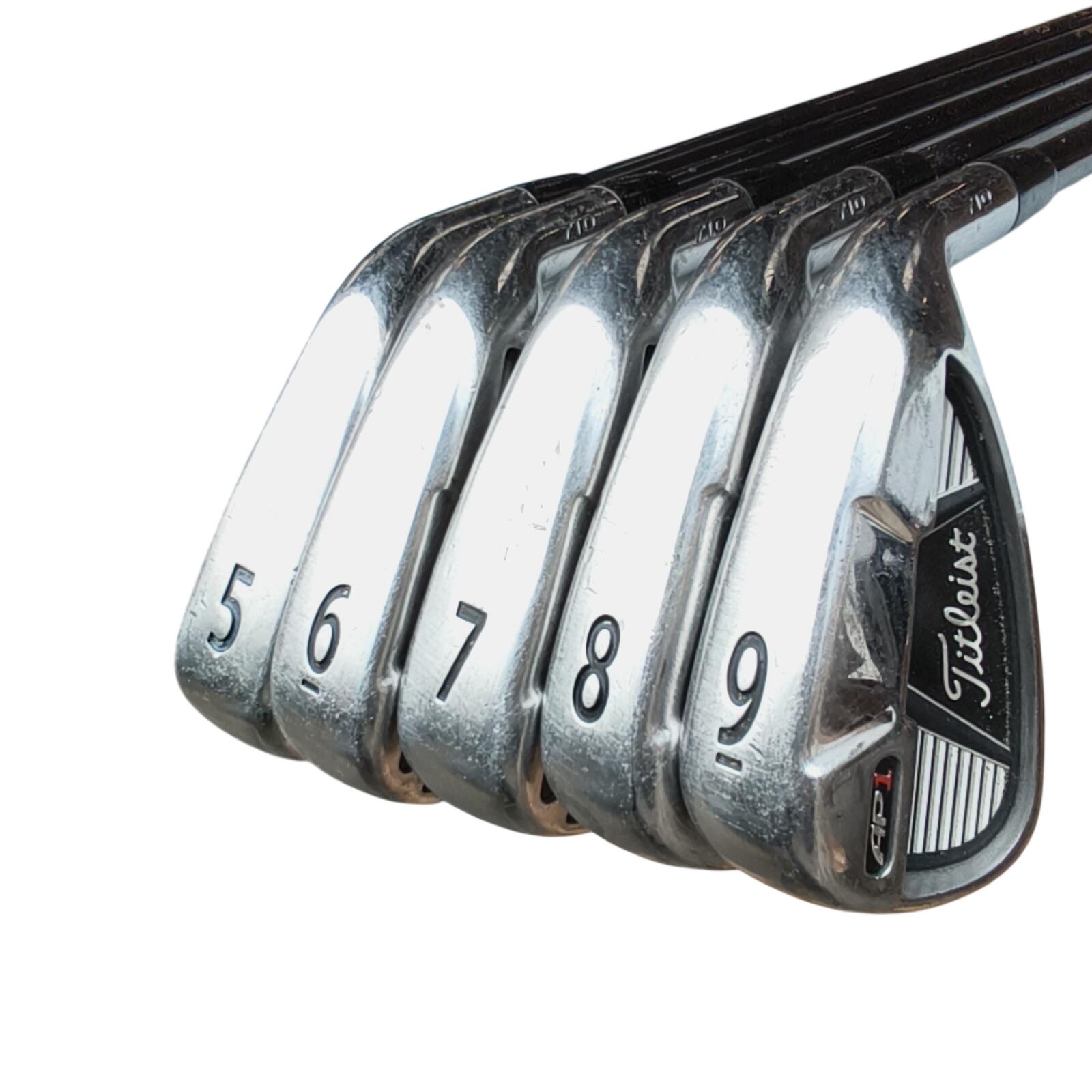 Titleist Ap1 710 IJzerset / 5-9i / Flex A-flex / Grafiet 3/7