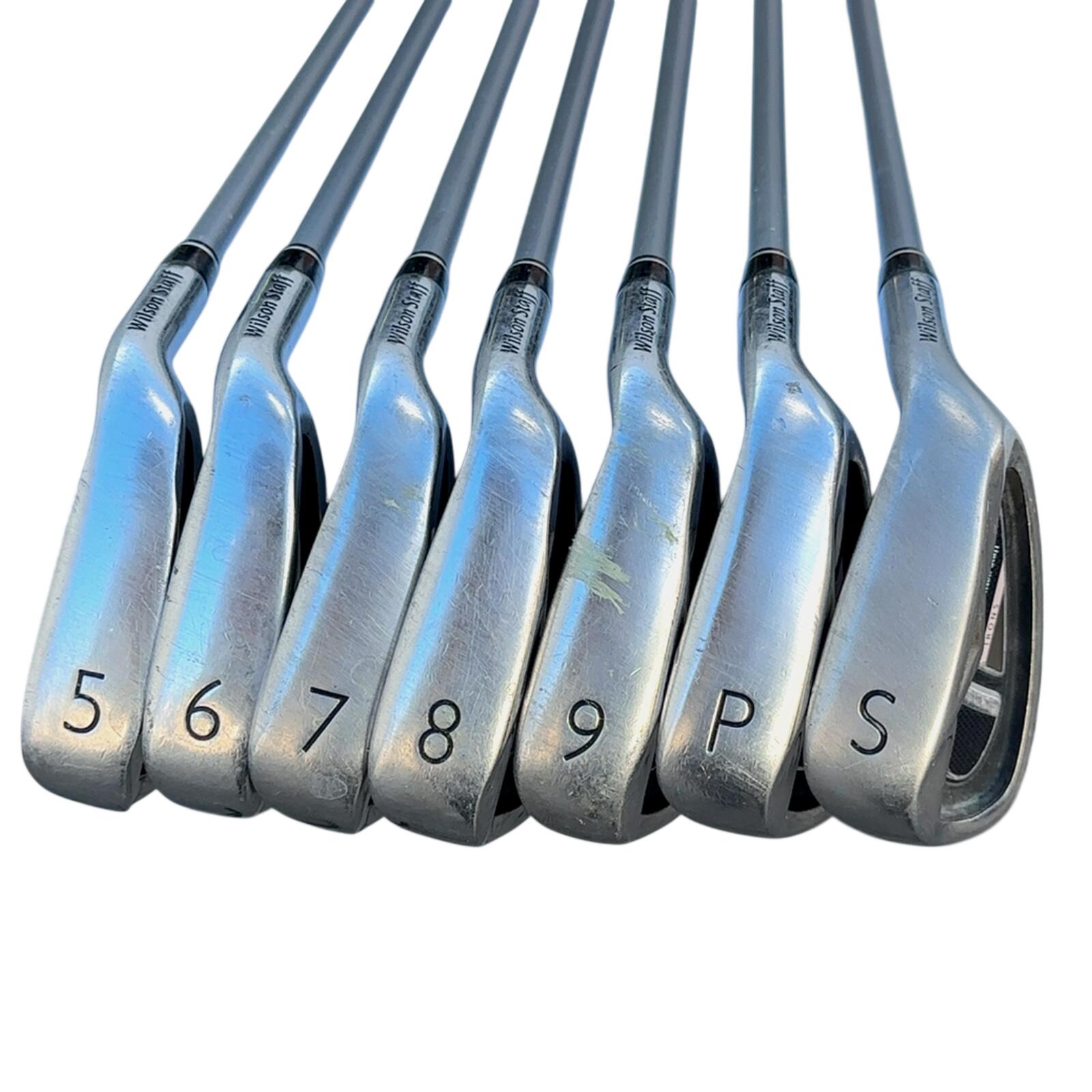 Wilson Luxe IJzerset / 5-PW+SW / Flex Ladies / Grafiet 2/7