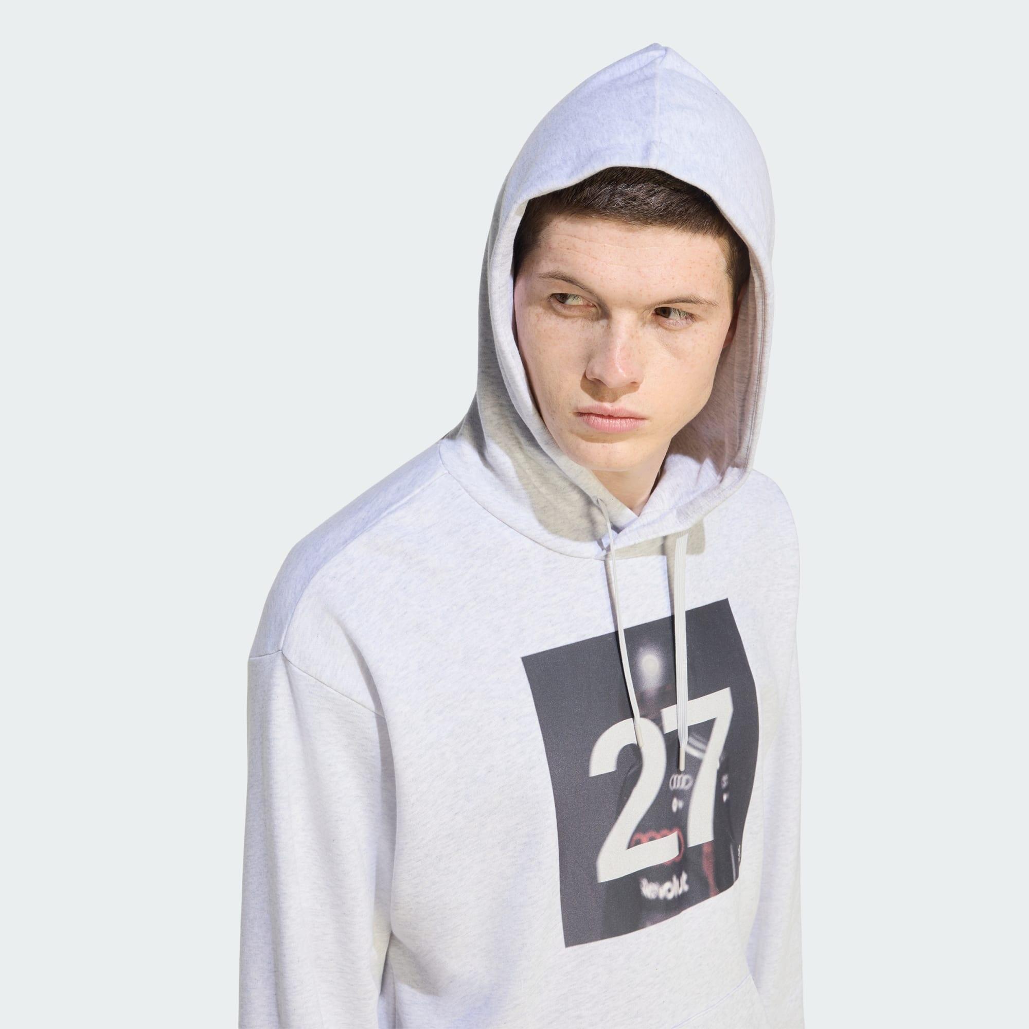 CAMISOLA COM CAPUZ I E GRAFISMO DE NICO HULKENBERG DA AUDI FORMULA ONE TEAM 4/5