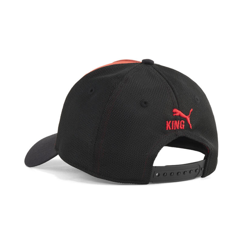 Șapcă fotbal adulți, stil trucker, King Trucker, roșu PUMA