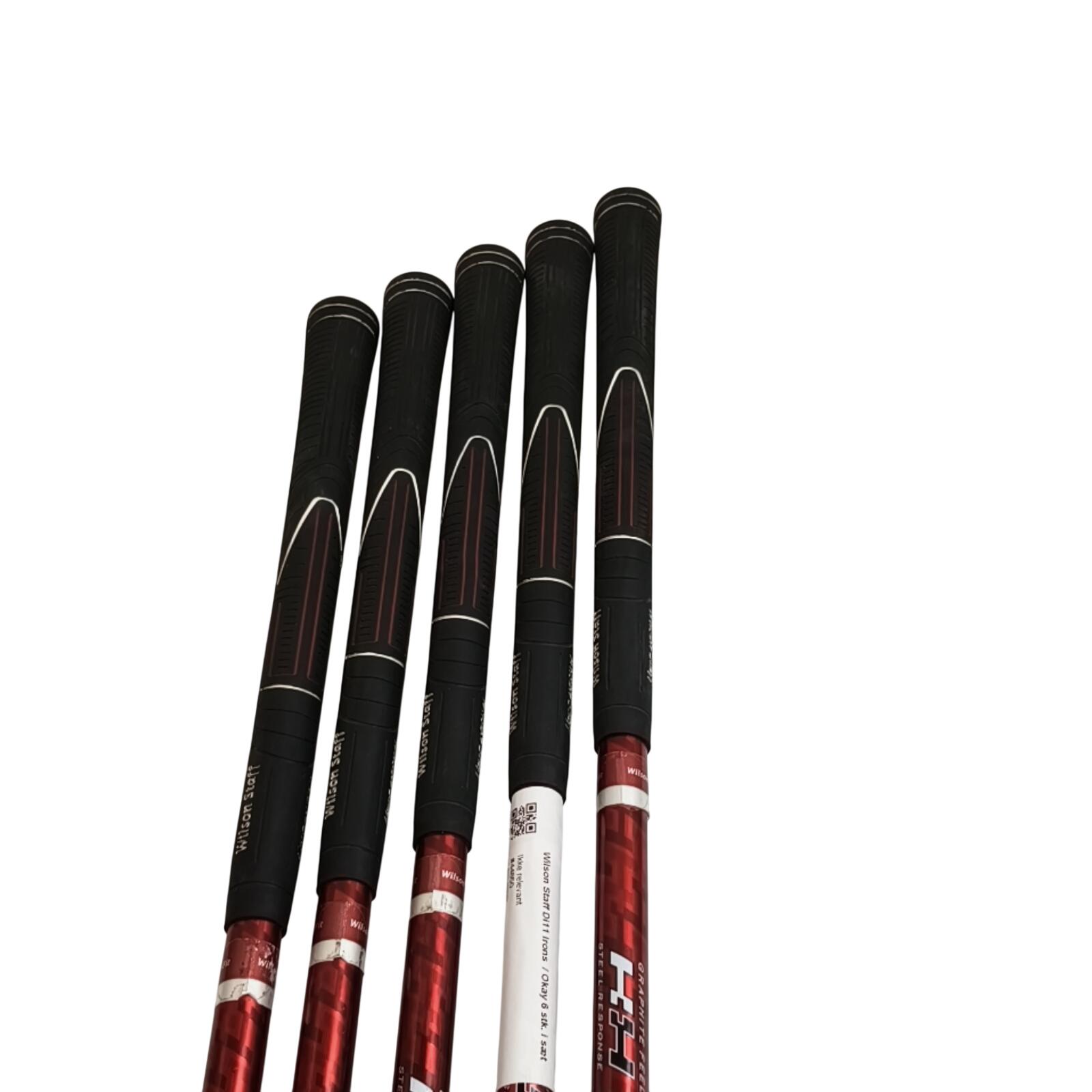 Wilson Staf Di11 IJzerset / 6-PW / Flex Regular / Staal 5/7