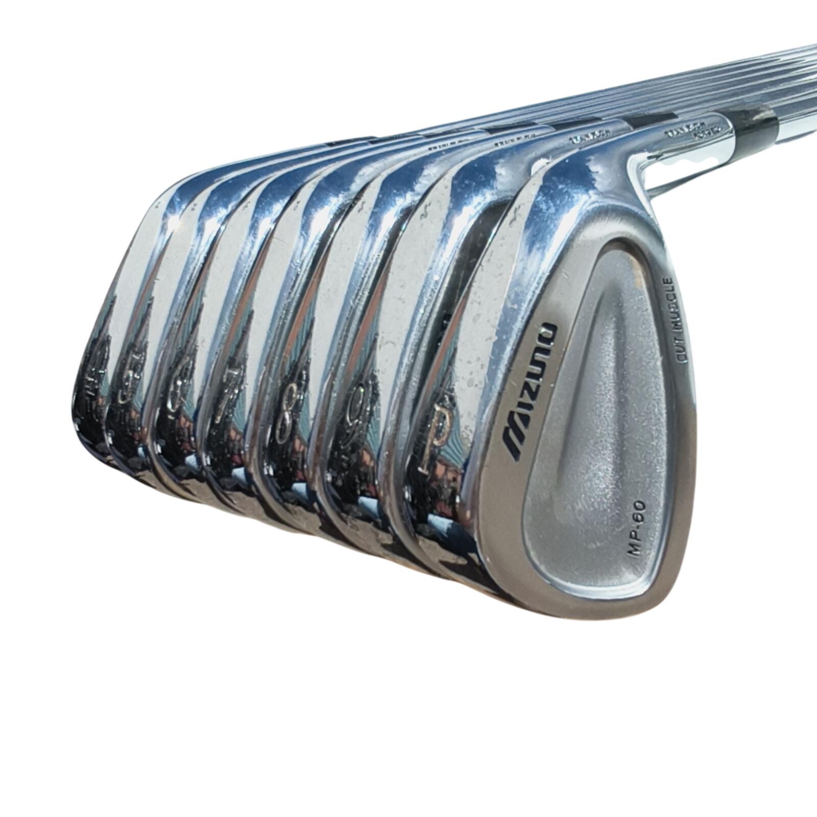 Mizuno MP-60 IJzerset / 4-PW / Flex Stiff / Staal 3/7
