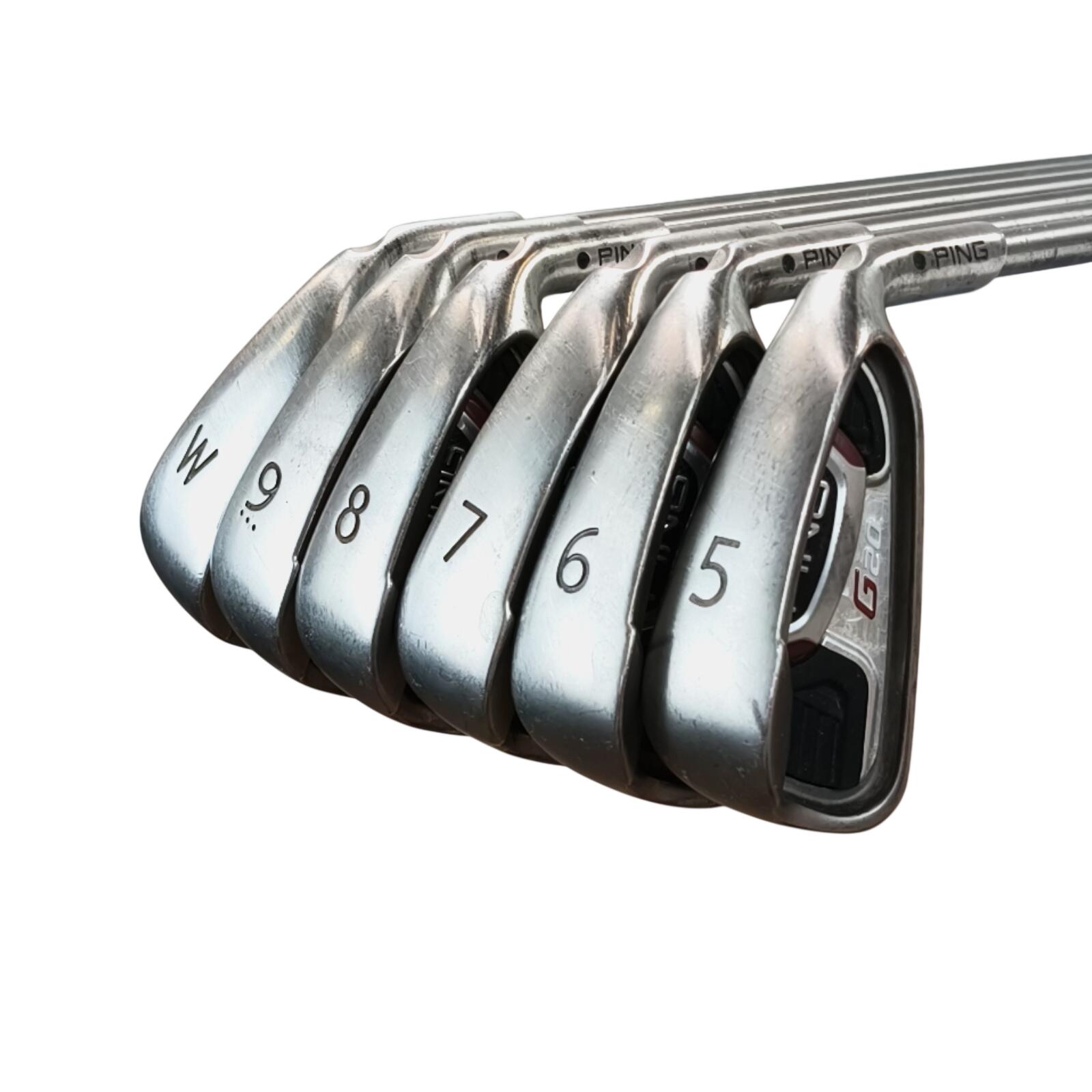 PING G20 IJzerset / 5-PW / Flex Regular / Grafiet 3/7