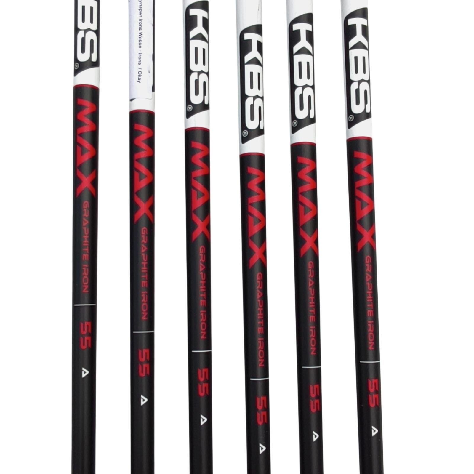 Wilson DynaPWR IJzerset / 6-PW+GW / Flex A-flex / Grafiet 4/7