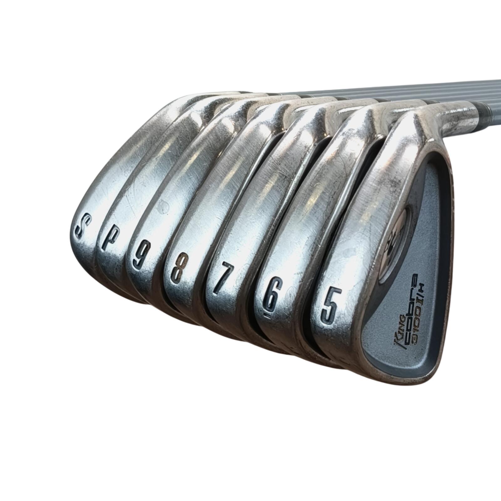 Cobra 3100 I/H IJzerset / 5-PW+SW / Flex Ladies / Grafiet 3/7