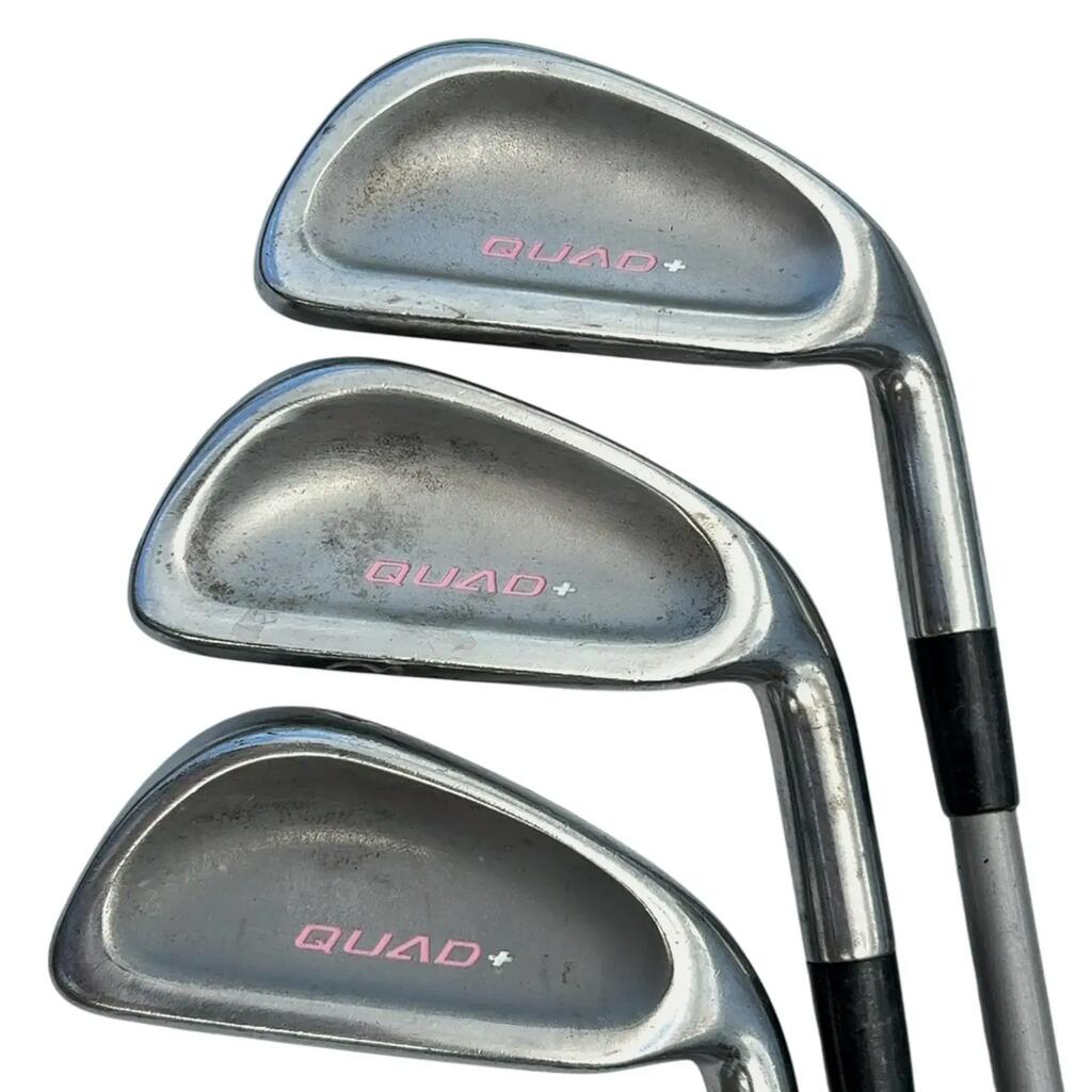 Mizuno Quad+ Iron Set / 3-PW / Flex Ladies / Graphite