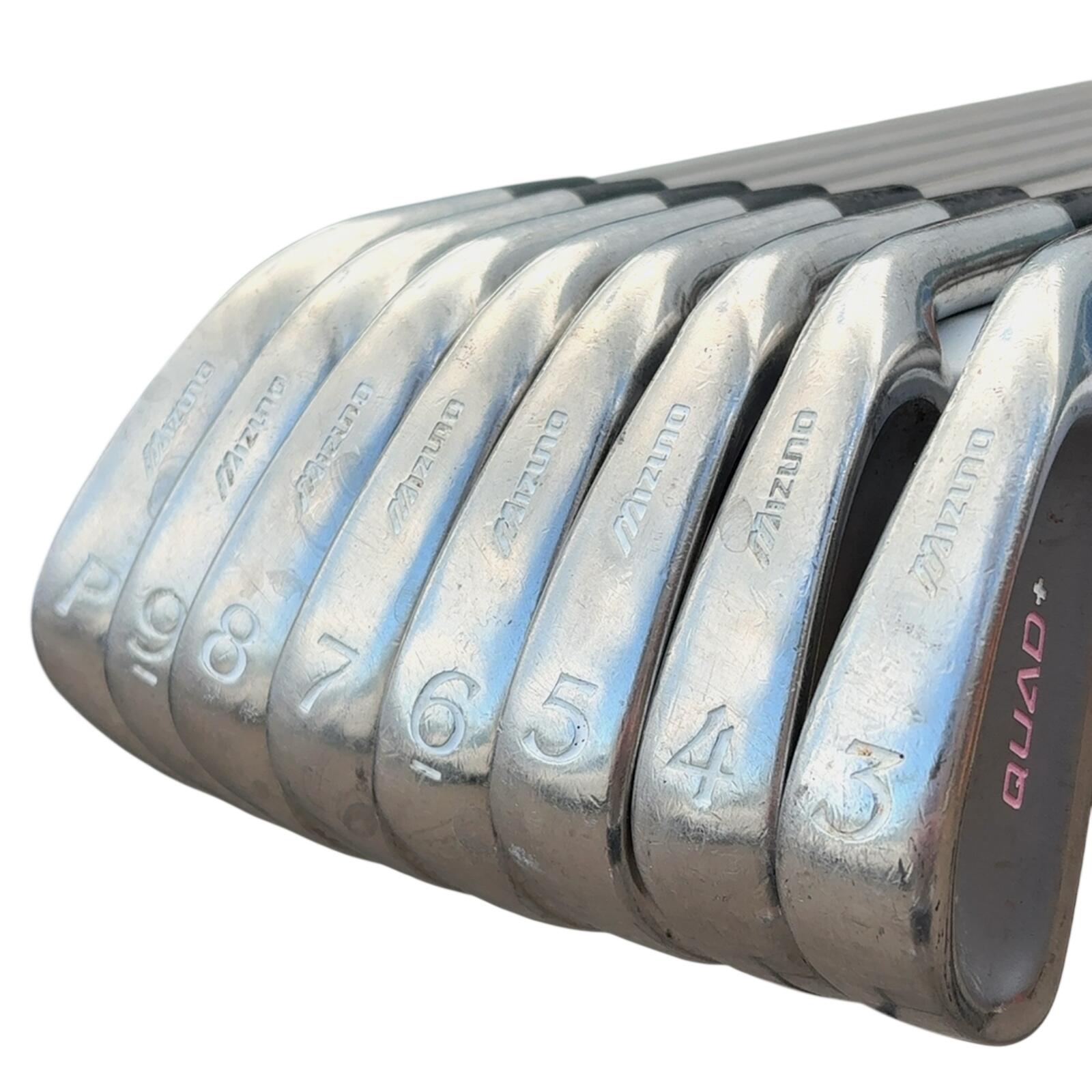 Mizuno Quad+ IJzerset / 3-PW / Flex Ladies / Grafiet 3/7