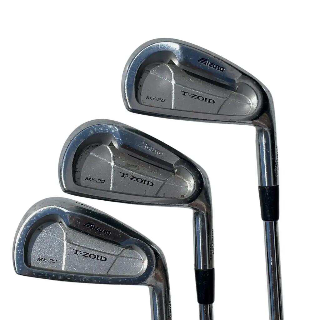 Mizuno T-Zoid MX-20 iron set / 4-5i+7+9-PW / Flex Stiff / Steel