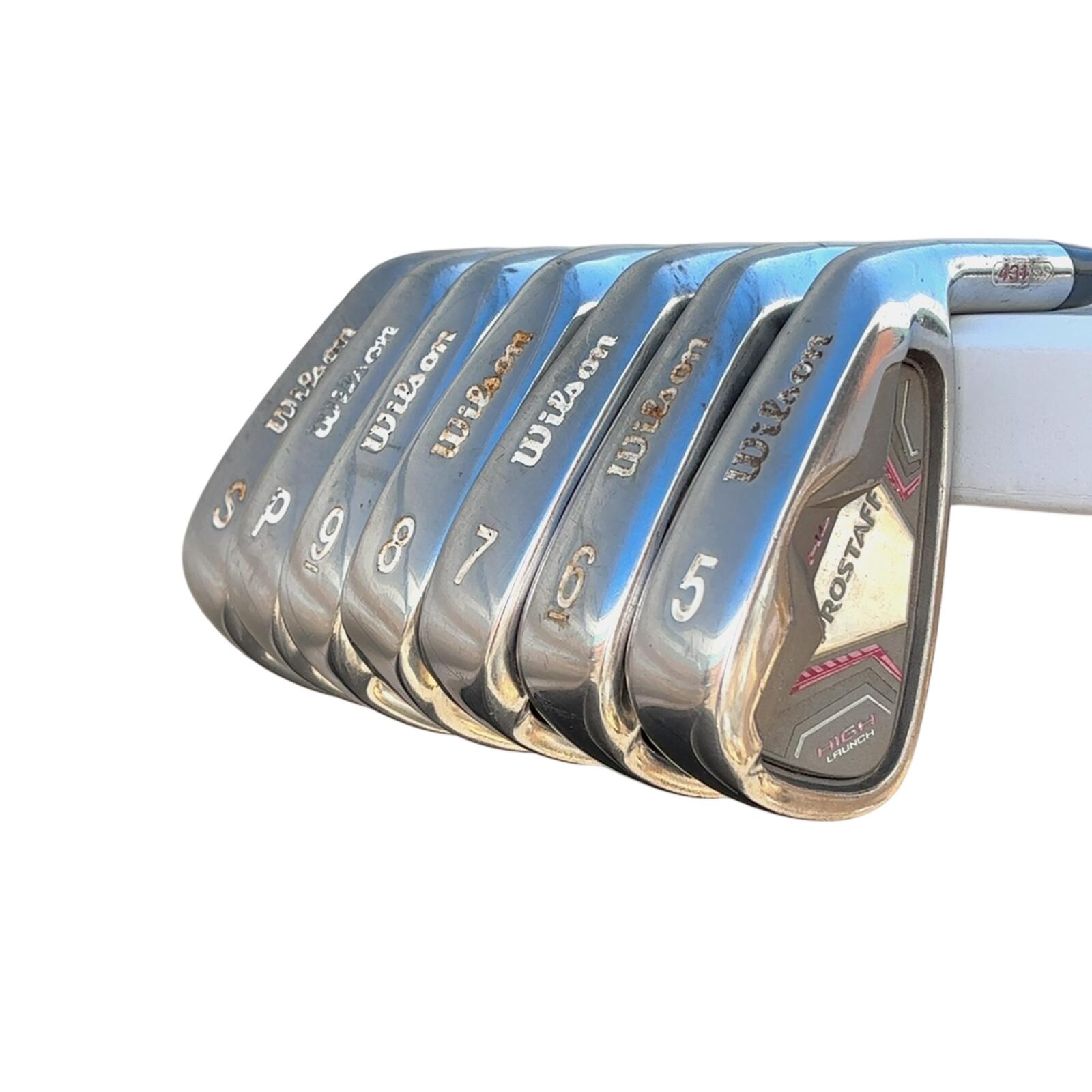 Wilson Prostaff HL IJzerset / 5-PW+SW / Flex Ladies / Grafiet 3/7