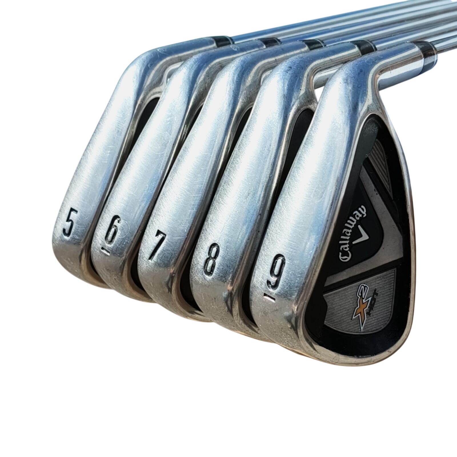 Callaway X2 Hot IJzerset / 5-9i / Flex Regular / Staal 3/7