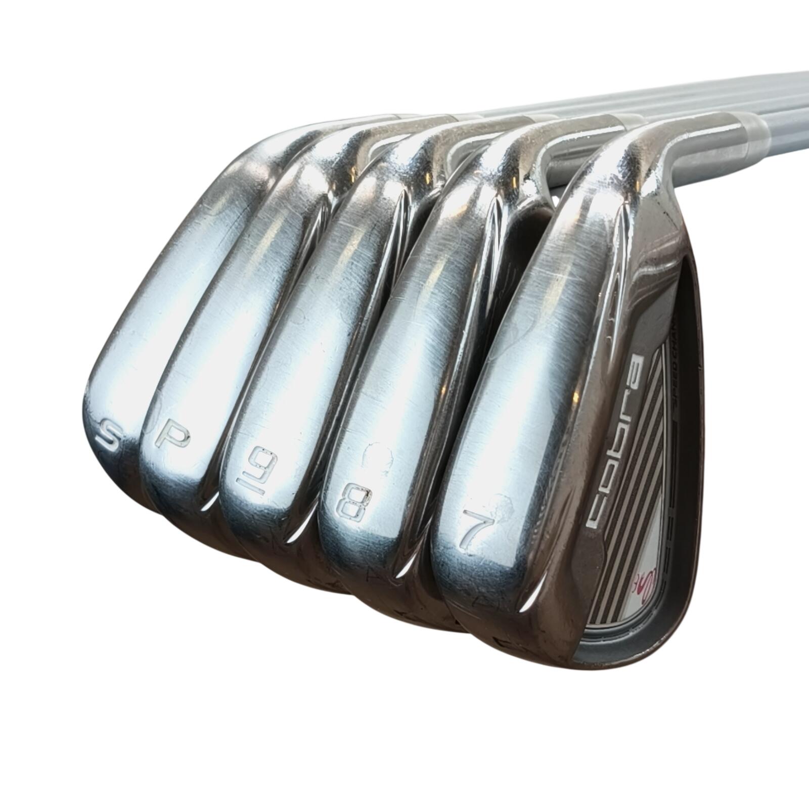 Cobra Max TecFlo IJzerset / 7-PW+SW / Flex Ladies / Grafiet 3/7