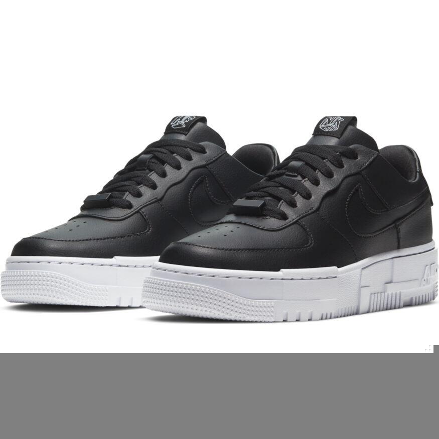 Nike Air Force 1 Pixel Black White (W) 2/5