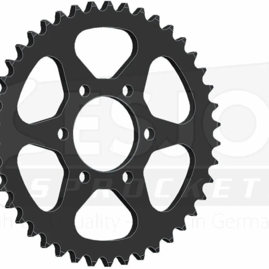 ESJOT 530 chainwheel 45z steel black.