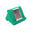 Orange Donkey – Tablet Pillow - Green