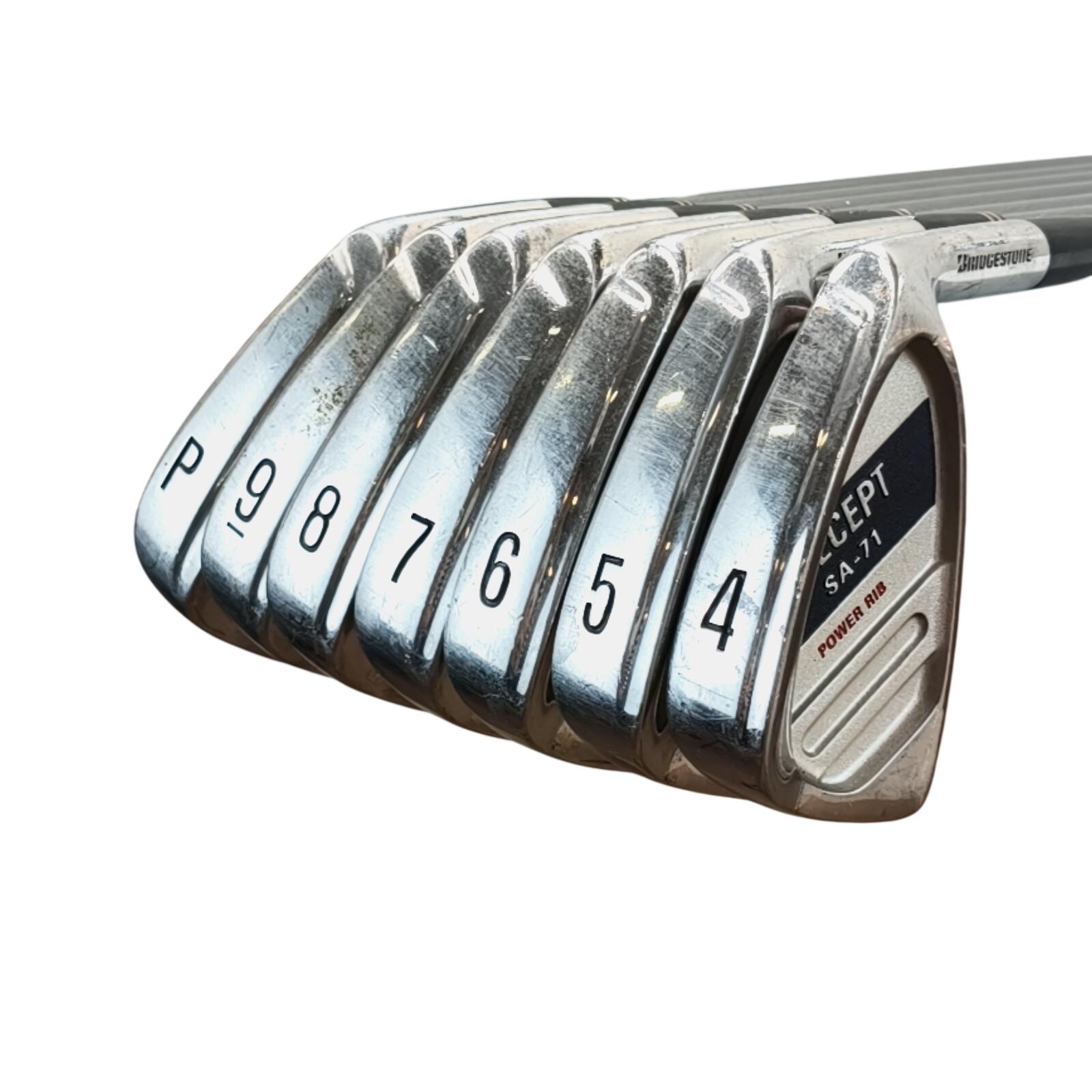 Bridgestone Precept SA-71 IJzerset / 4-PW / Flex A-flex / Grafiet 3/7