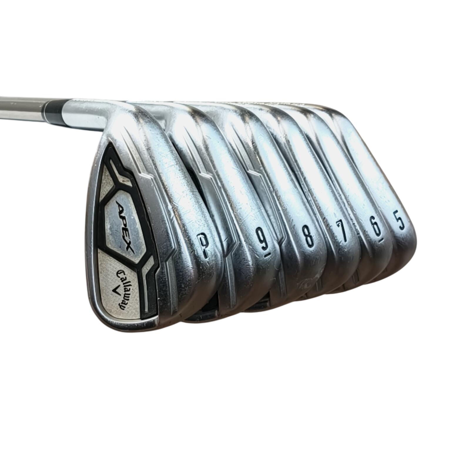 Linkshandig Callaway Apex 19 IJzerset / 5-PW / Flex Regular / Grafiet 3/7
