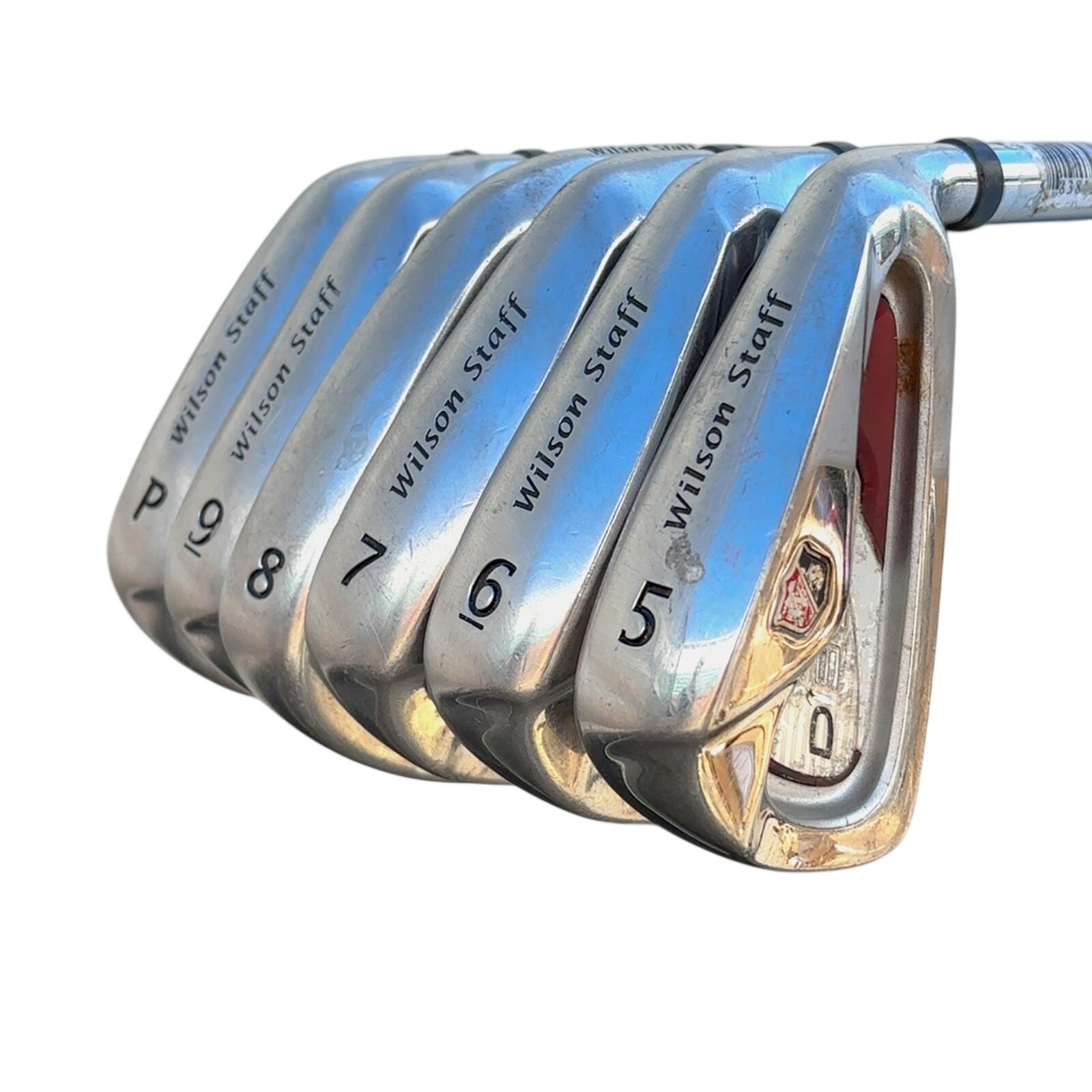 Wilson DI9 Série de fers / 5-PW / Flex Uniflex / Acier 3/7