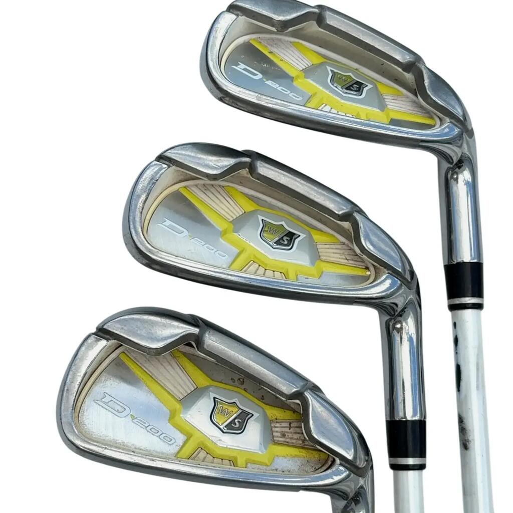 Wilson D200 Superlite Iron set / 7-PW+SW / Flex Ladies / Graphite