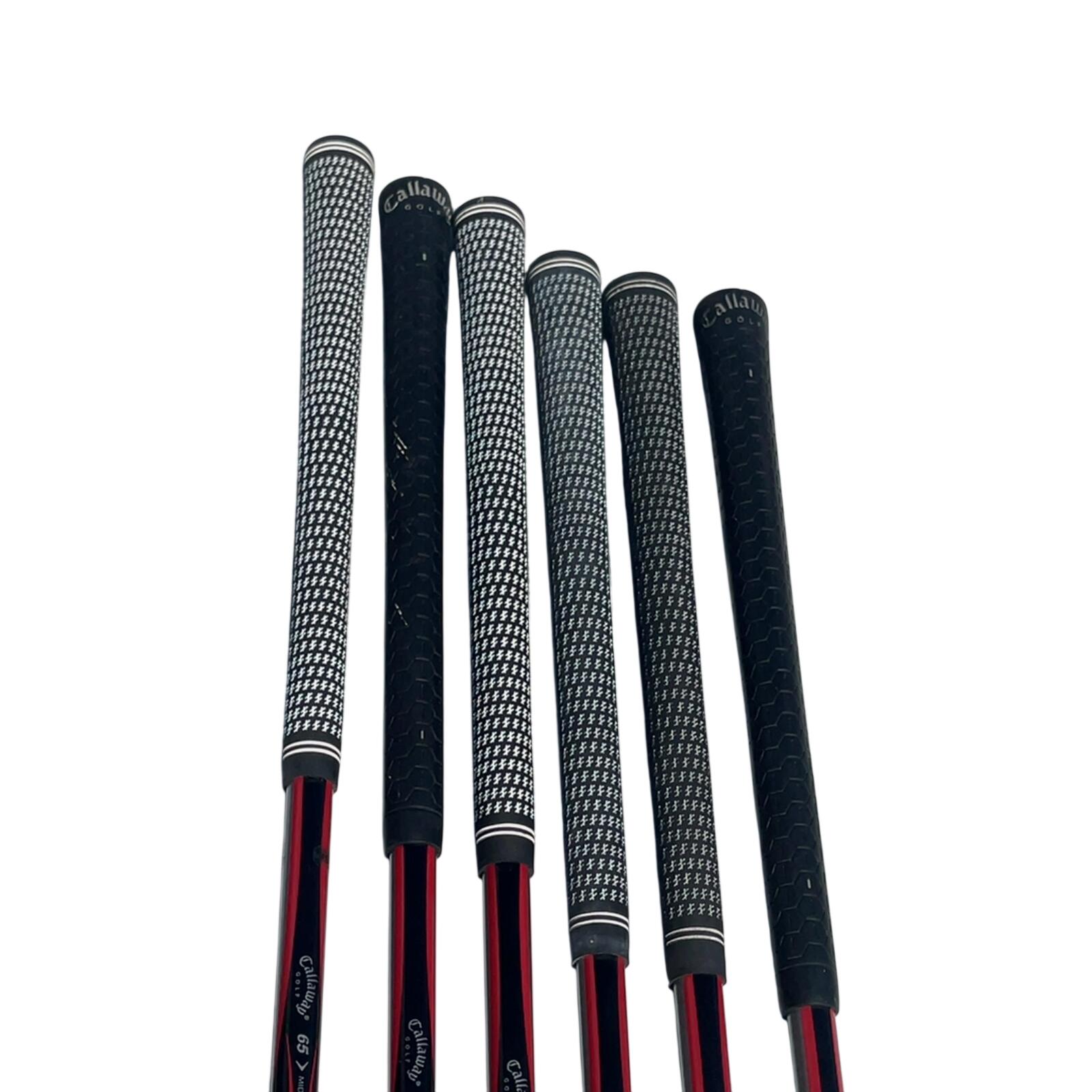 Callaway Big Bertha 2006 Série de fers / 5-7i+9i+PW+SW / Flex A-flex / Graphite 5/7