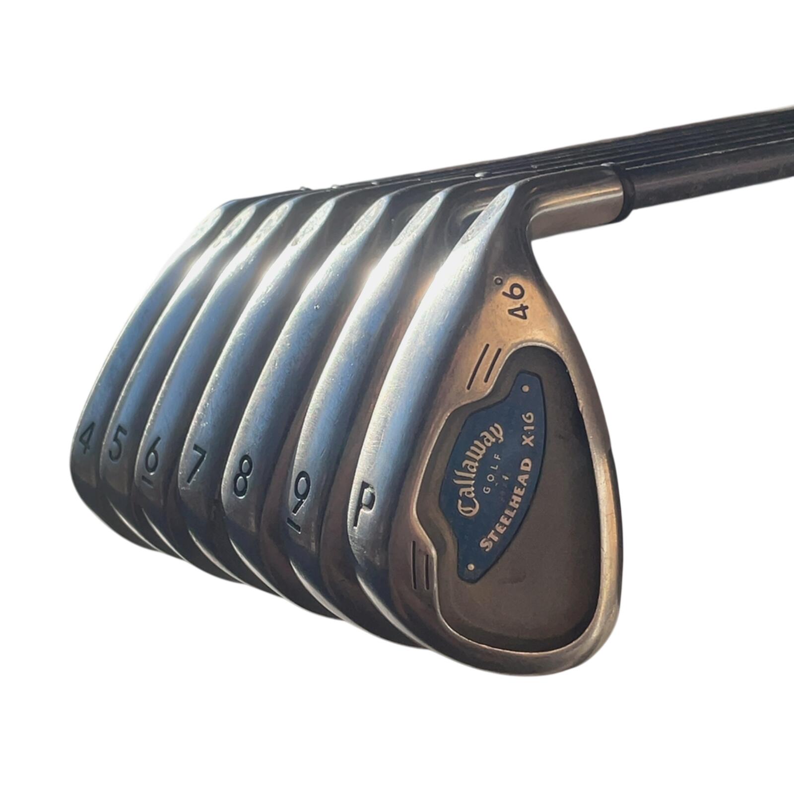 Callaway Steelhead X-16 IJzerset / 4-PW / Flex Regular / Grafiet 3/7