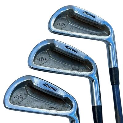 Mizuno mx-23 ijzerset / 4-pw / flex regular / grafiet