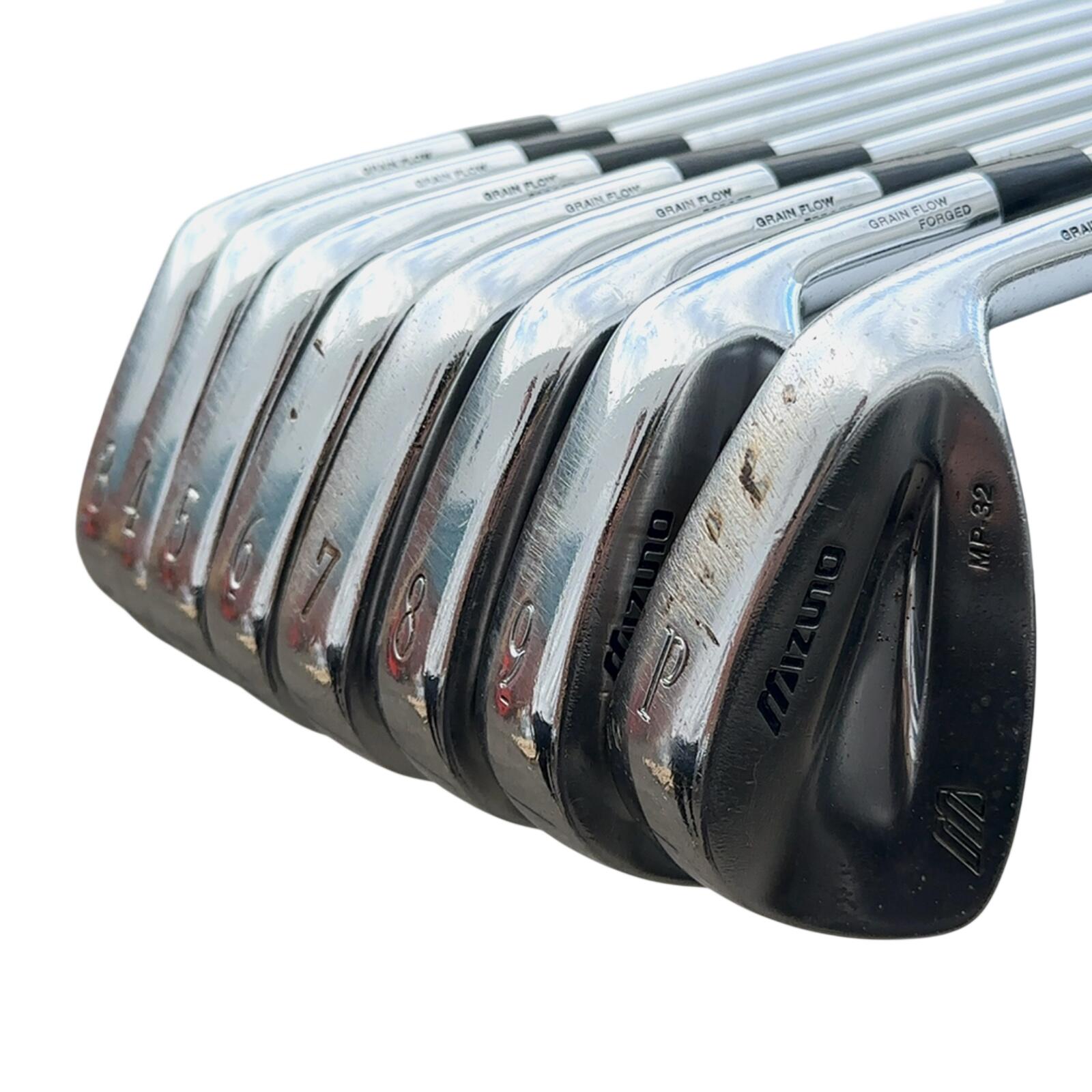 Mizuno MP-32 Série de fers / 3-PW / Flex Stiff / Acier 3/7