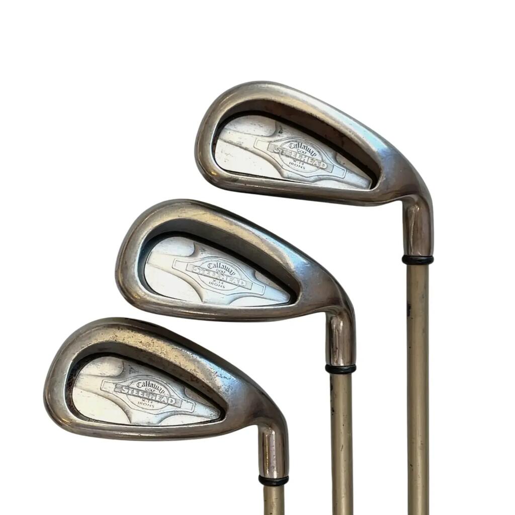 Callaway Steelhead X-14 Iron Set / 5-PW / Flex Ladies / Graphite