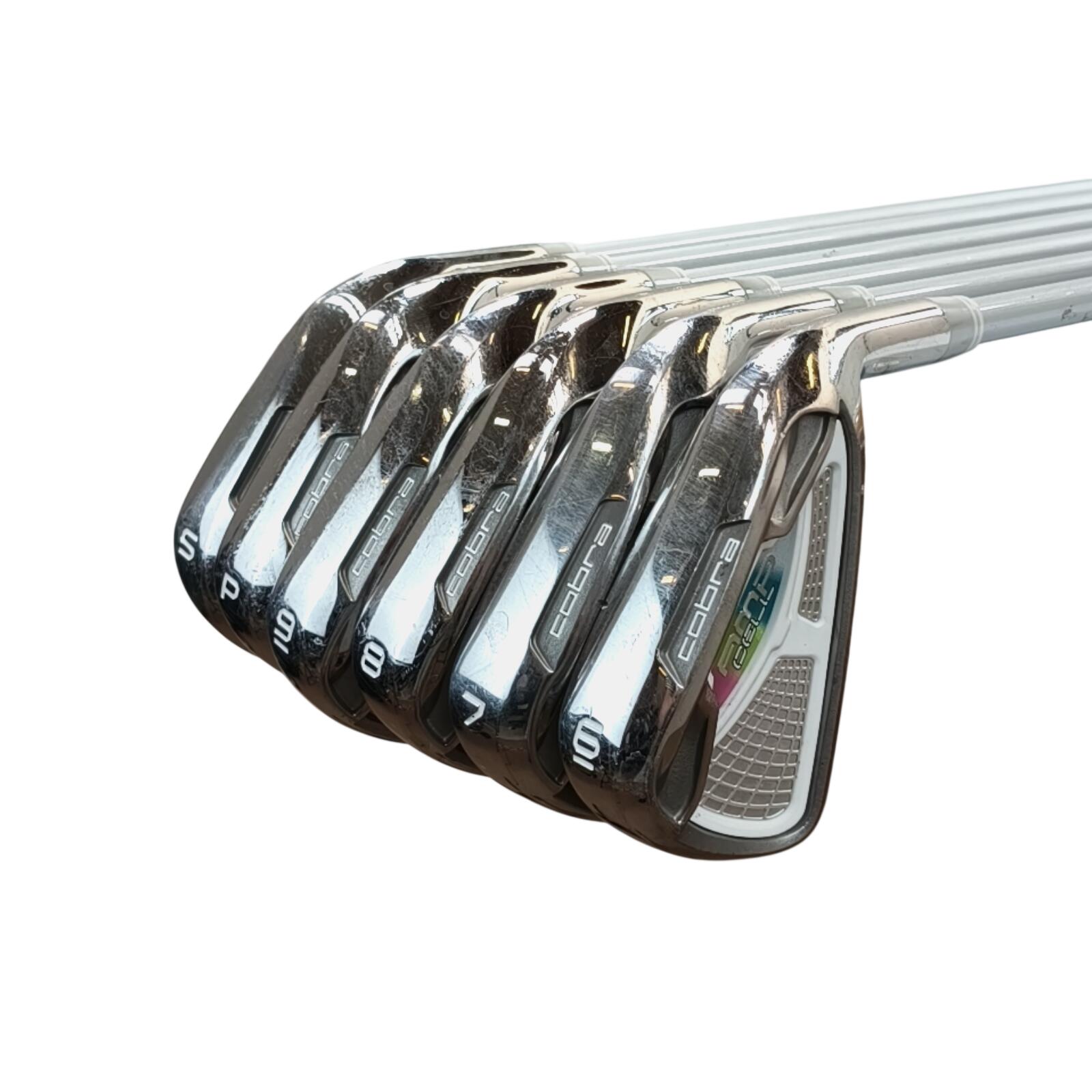 Cobra AMP Cell IJzerset / 6-PW+SW / Flex Ladies / Grafiet 3/7