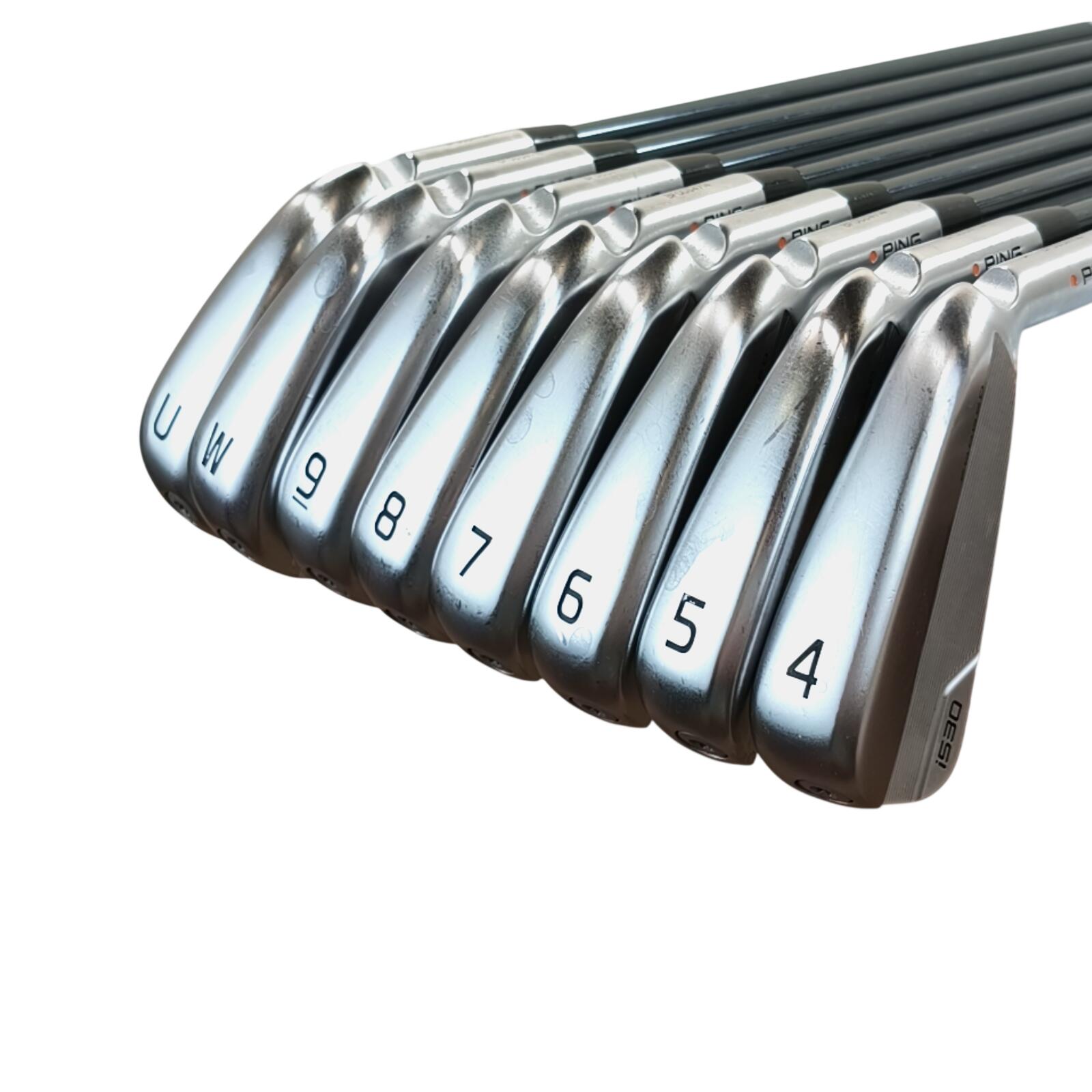 PING i530 Forged IJzerset / 4-PW+GW / Flex Regular / Grafiet 3/7