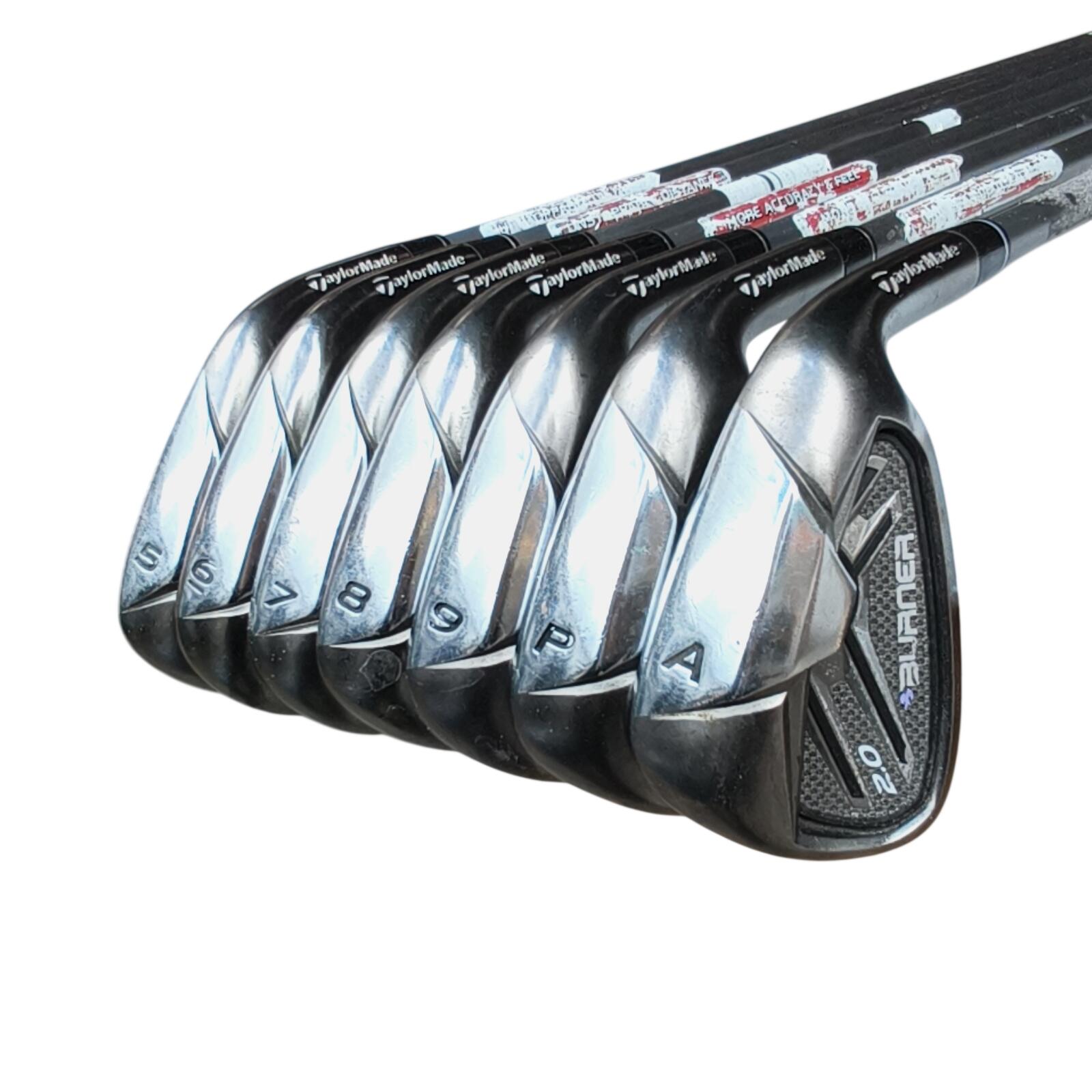 TaylorMade Burner 2.0 IJzerset / 5-PW+AW / Flex Ladies / Grafiet 3/7