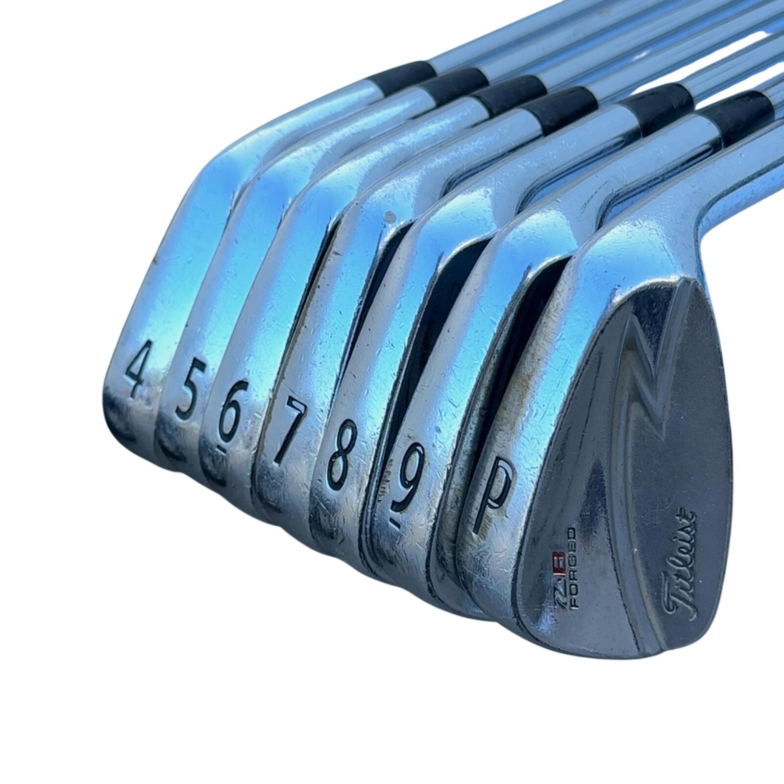 Titleist Z-B Forged IJzerset / 4-PW / Flex Stiff / Staal 3/7