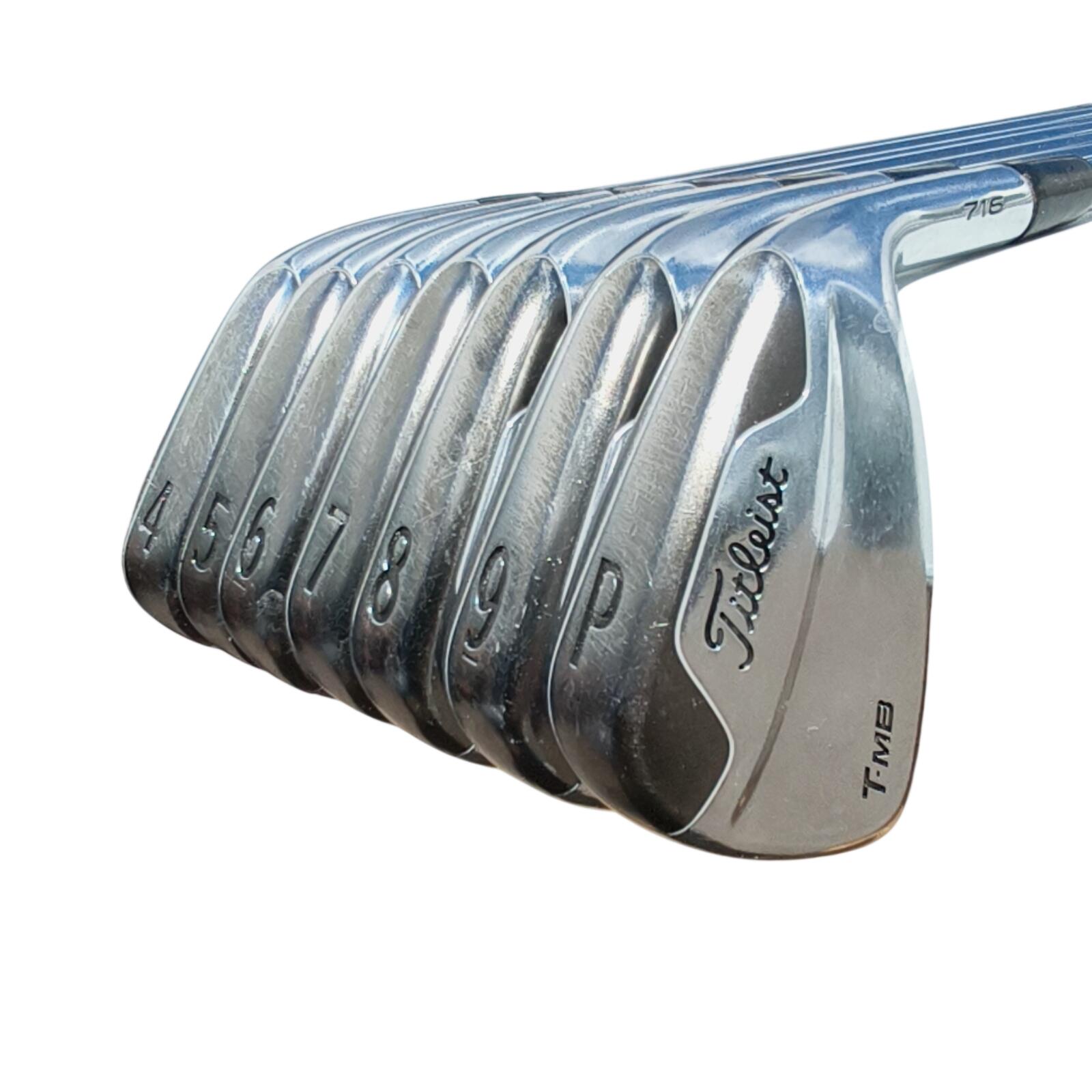Titleist T-MB 718 IJzerset / 4-PW / Flex Regular / Staal 3/7