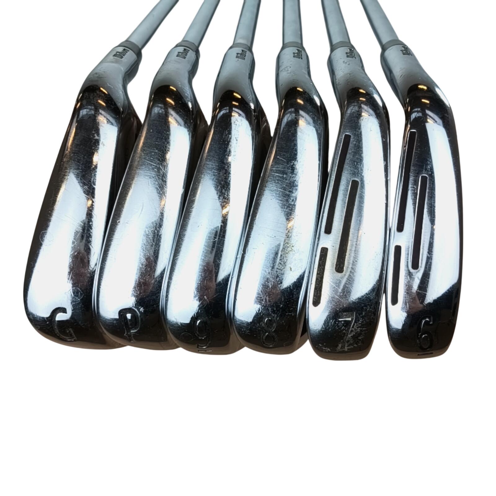 Wilson Staff D9 Forged IJzerset / 6-PW+GW / Flex Regular / Staal 2/7